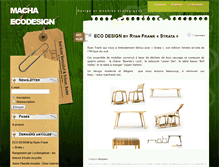 Tablet Screenshot of macha-ecodesign.com